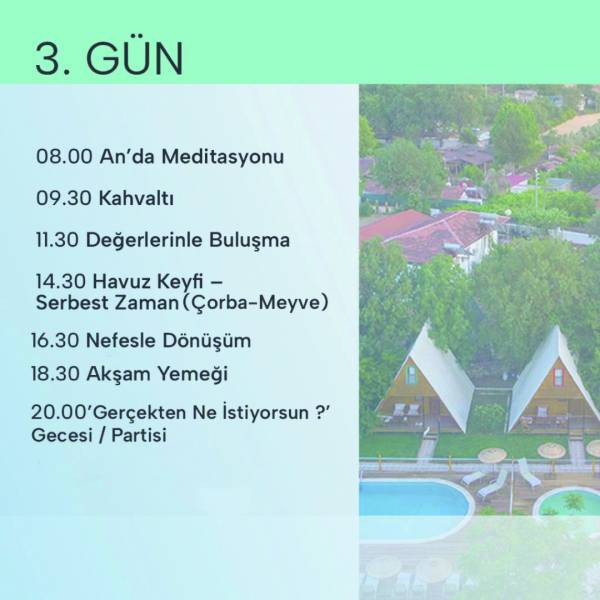 2023 Eylül - Holistik Mutluluk Kampı